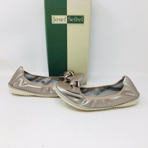 Josef Seibel Pippa 01 Women’s Leather Ballet Flat - Picture 3 of 16